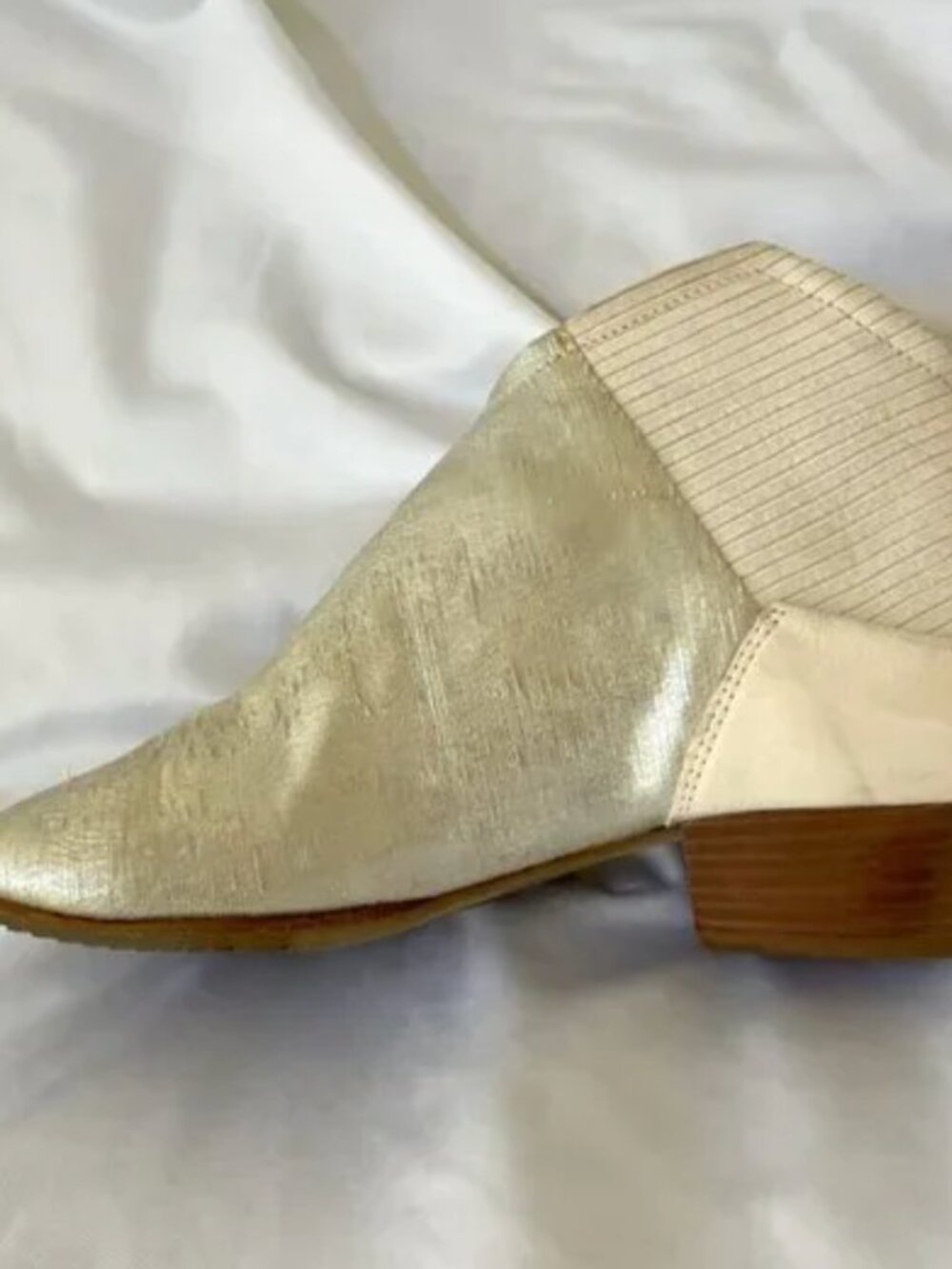 A.S.98 Airstep Lucus Sandals – Off White Metallic – Size 7.5 / EU 38 – EUC - Picture 4 of 16